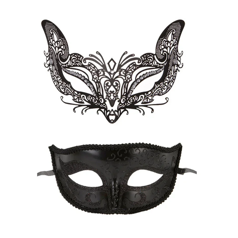 Generico Maschera Veneziana Coppia, Per Ballo
