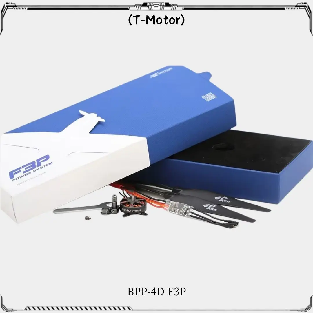 T-Motor BPP-4D F3P Combo Set Include（AM40 4D Brushless DC Motor + F3P 16A ESC + T8542 4D Propeller）for Fixed Wing Drones Parts