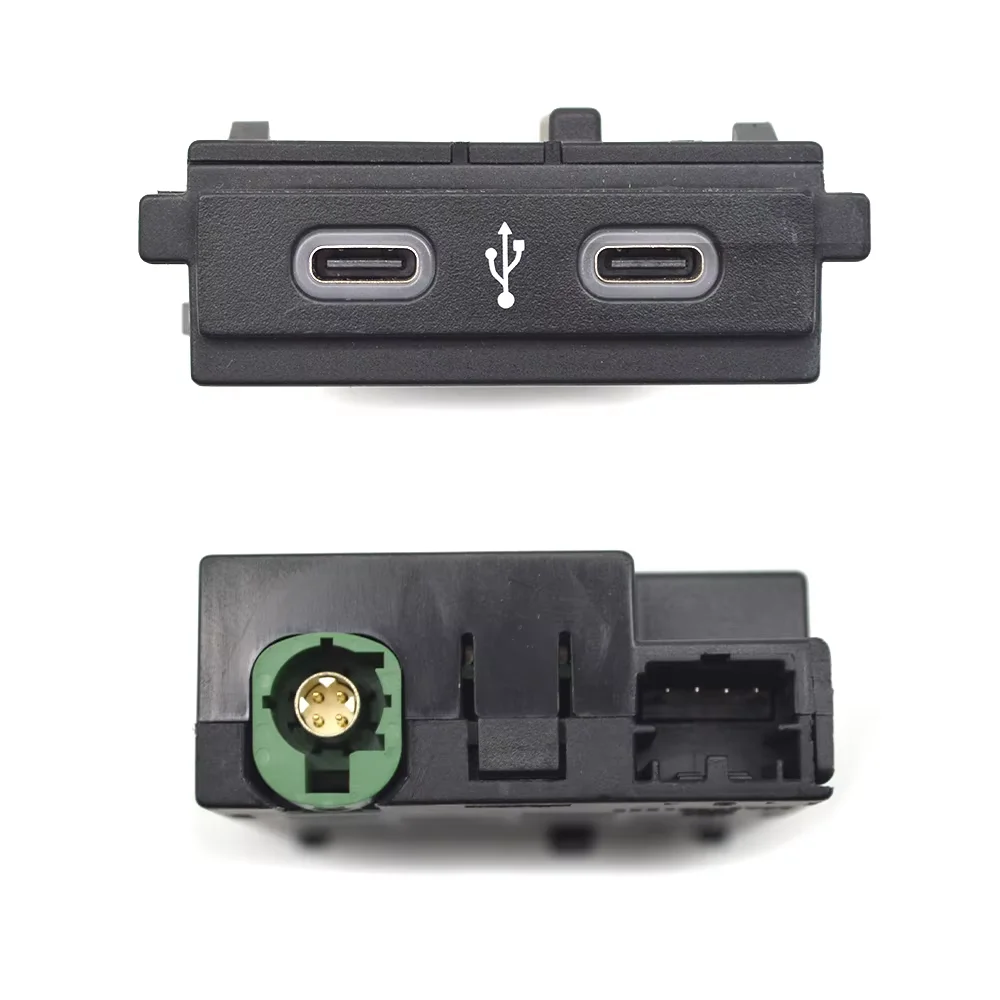 

Для VW ID4 ID6 T-roc USB-порты для передней консоли для VW Skoda TYPE-C, розетка 11D035736 11D 035 736