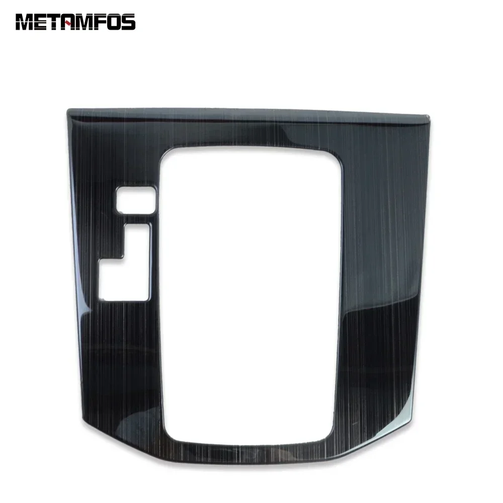 مركز وحدة التحكم والعتاد التحول صندوق غطاء لوحة الكسوة لمازدا CX5 CX-5 KF 2017-2023 2024 الأسود الصلب الداخلية اكسسوارات السيارات التصميم #3