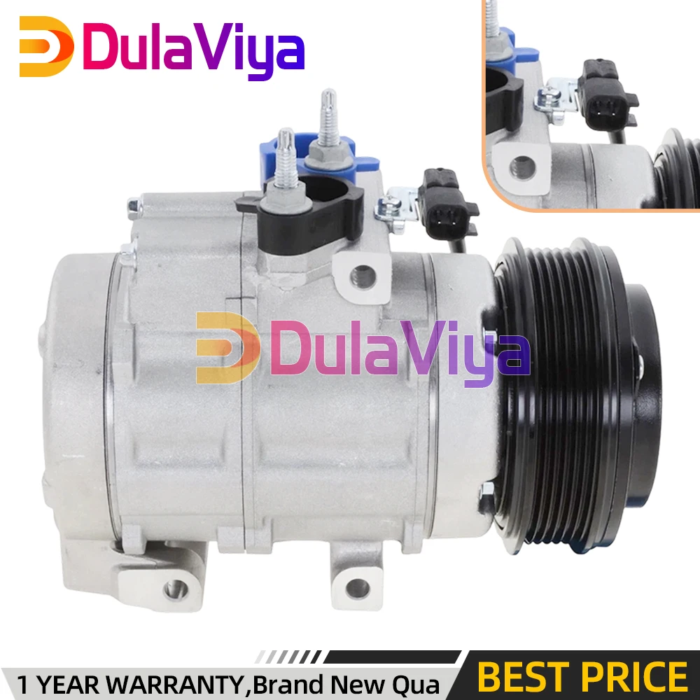 

Компрессор кондиционера с шестигранным шкивом для Ford F-150, Expedition, Lincoln Navigator 2006-2014 гг., номера 6512617, 68192, 2022116, 7C3Z19703AA