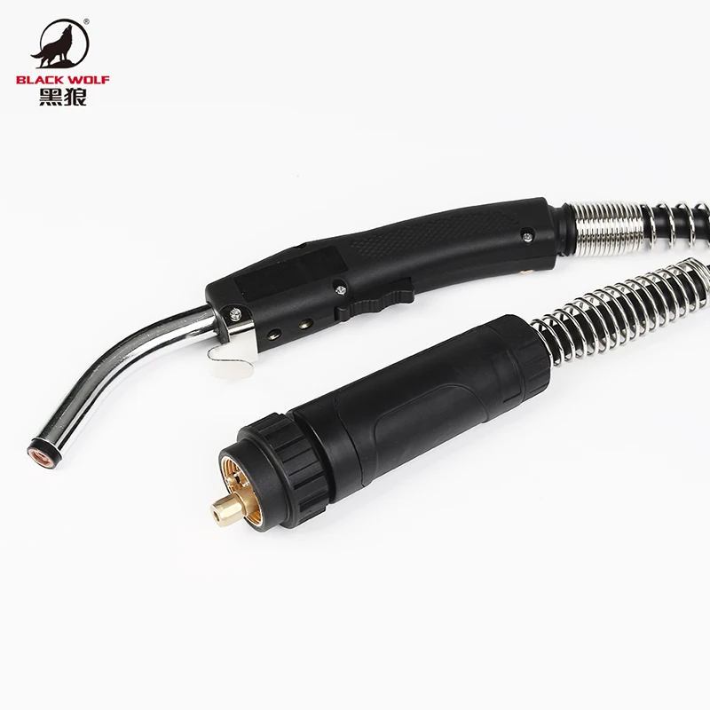 2024    BLACK WOLF American Type Mig Torch Mag Welding Torch 3 Meter Cable 200A Air Cooled Welding Torch