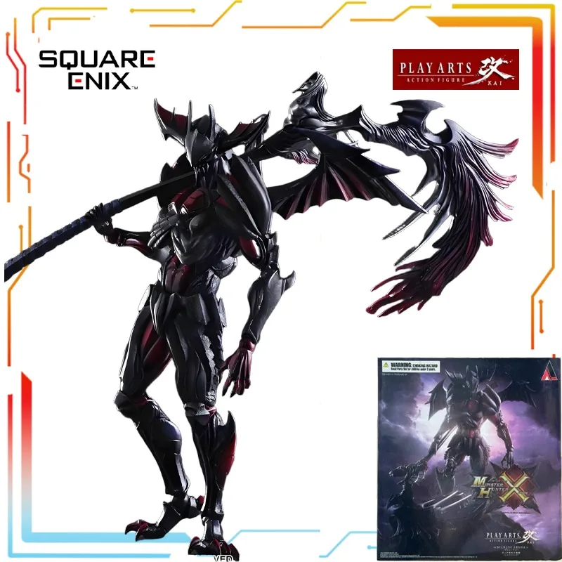 

SQUARE ENIX Original PLAY ARTS Модифицированная готовая подвижная кукла Monster Hunter X Аниме Фигурка Модель Игрушки Подарки для мальчиков