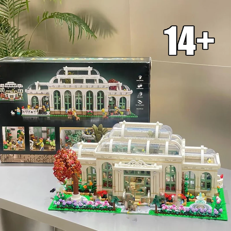 

2025 new botanical garden model street view assembling 21353 building blocks toy city DIY boys and girls adult Christmas gifts