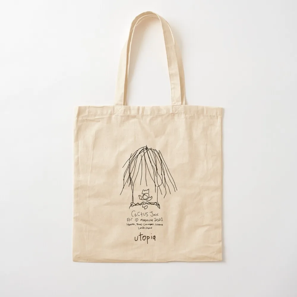 

utopa Tr@vi$ Sc00t Artwork Tote Bag ecological bags Women bags Canvas Tote Bag