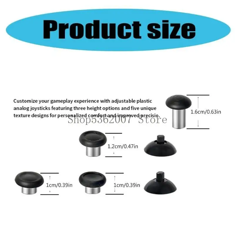 Крайня для сбора пальцев для замены игрового контроллера Аналог джойстика с инструментом для подъема и отвертки 40JB