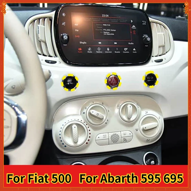 

Для Fiat 500 2008+ Abarth 595 695 2012+ настоящее сухое углеродное волокно, внутренняя панель приборной панели, кнопка переключения, крышка, кольцо, накладка