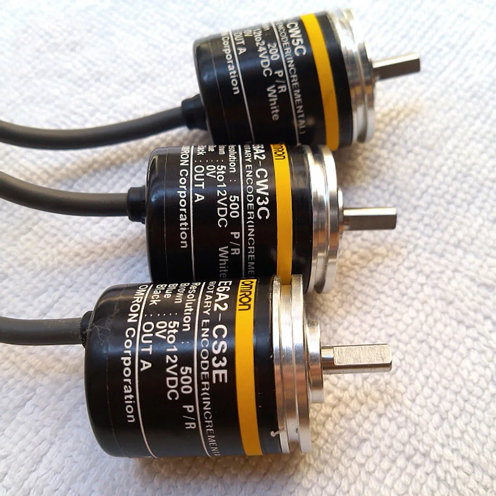 Rotary encoder 12V ABZ output phase E6A2-CWZ5C