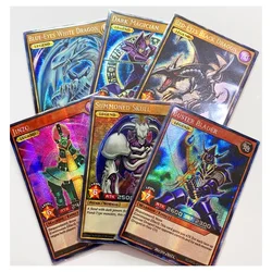 Yu Gi Oh English Rush Duel Blue Eyes White Dragon DIY Toys Hobbies Hobby Collectibles Game Collection Anime Cards