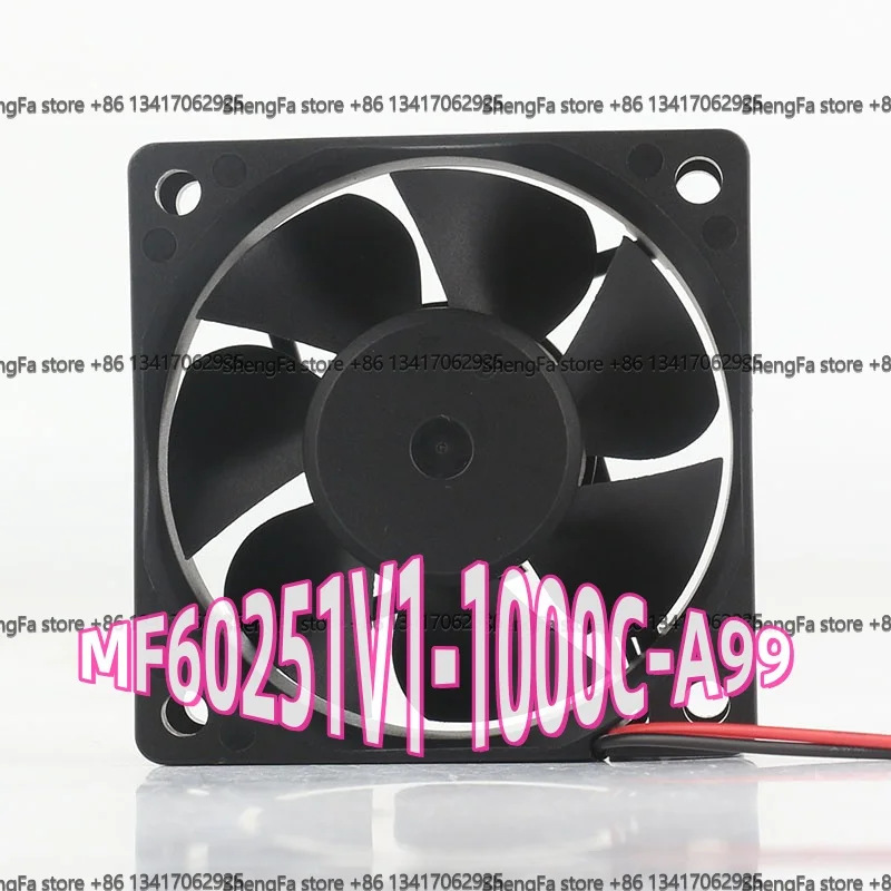 New SUNON 6CM MF60251V1-1000C-A99 5V 24V 48V DC 12V 0.96W Power Mute maglev inverter Cooling Fan