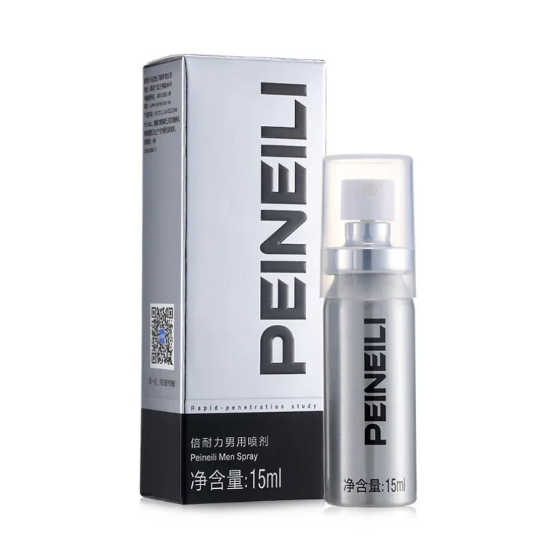 Spray Peineili Sex Delay para homens, masculino externo 60 minutos SEXO anti ejaculação prematura, prolongamento do pênis, ereção, 15ml