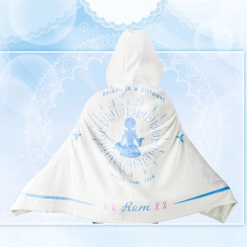 Re in a different world from zero Rem Cape Creative High-Value DIY Print Anime Two-Dimensional Peripheral Cosplay Prop Cloak - view 3