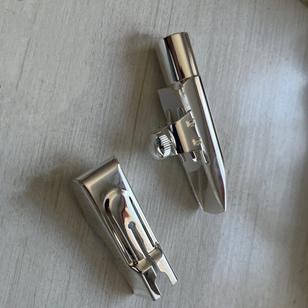 High Quality Sax Mouthpiece Mouthpiece High Quality Professional Size 5 6 7 8 9 Metal Mouthpiece Silver Tenor Soprano Alto Sax