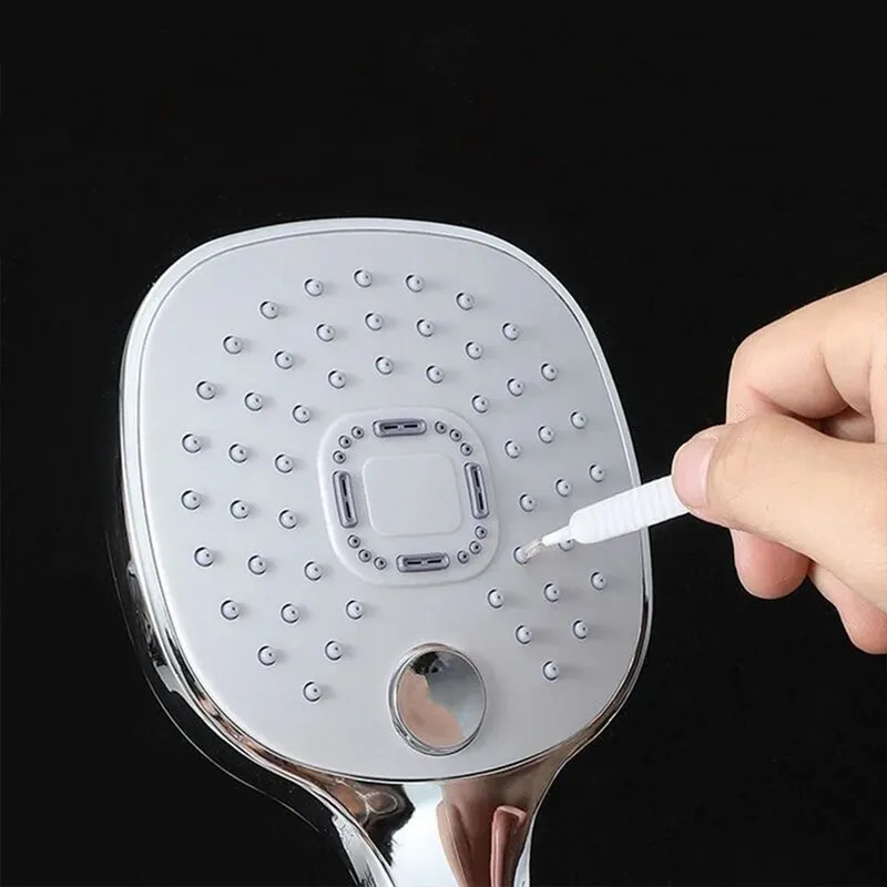 

Anti-Clogging Shower Head Cleaning Brush, Micro Nylon Brush for Mobile Phone Hole and Gap Cleaning, Perfect Toilet Accessory