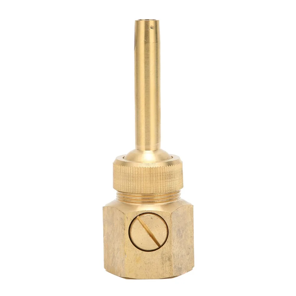 G1/2 / G3/4 / G1 Female Thread Fountain Nozzle Brass Gold Pond Sprinkler Adjustable Easy Installation Landscape Nozzle