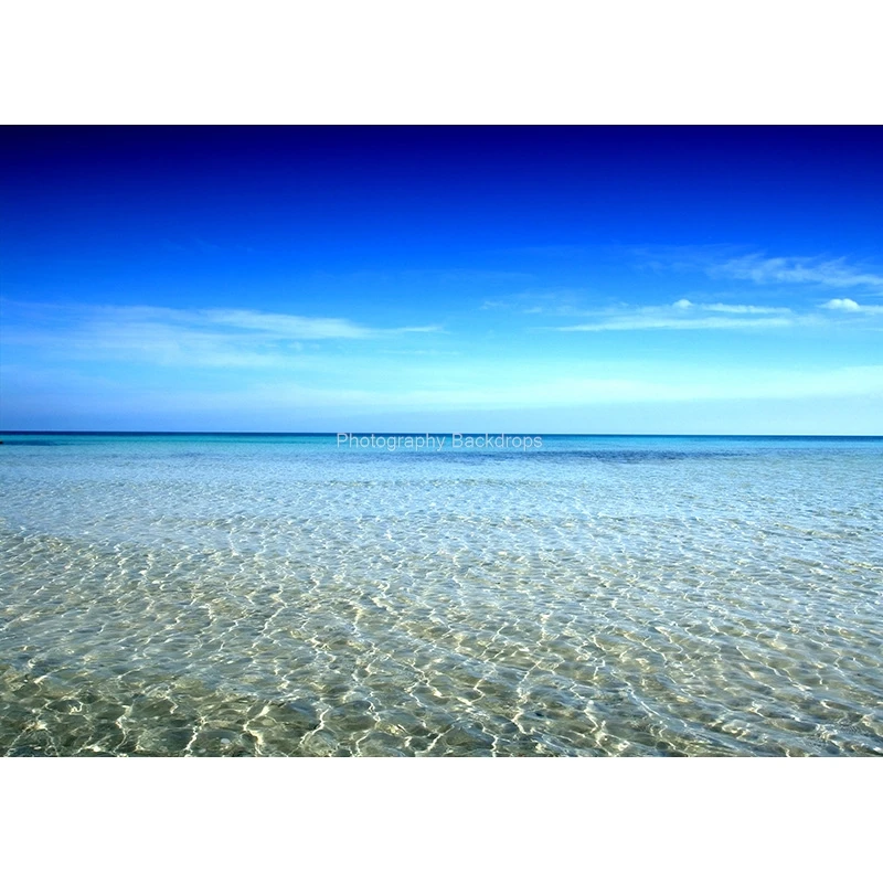 ZHISUXI 여름 열대 바다 해변 바다 배경 해변 파티 파도 장면 비닐 사진 배경 사진 스튜디오 MP-2