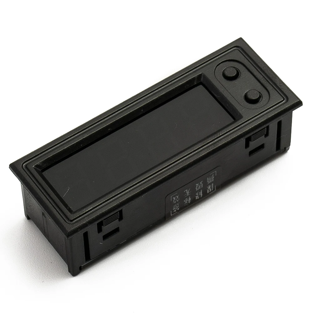Gauges Car Voltmeter Office Outdoor Parts Replacement 1 Pcs Accessories Red Outdoor 12V 3in1 Clock PP DC 5-27V
