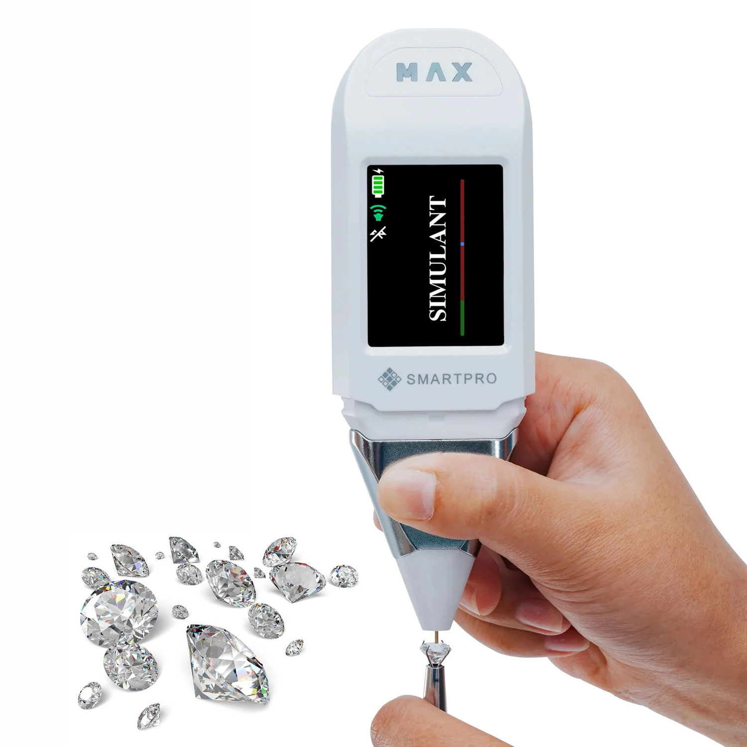 

2025 New Arrival 5 In 1 Diamond CVD/HPHT Zirconia Moissanite Tester Diamond Identifies Synthetic Moissanites Cubic Zirconia