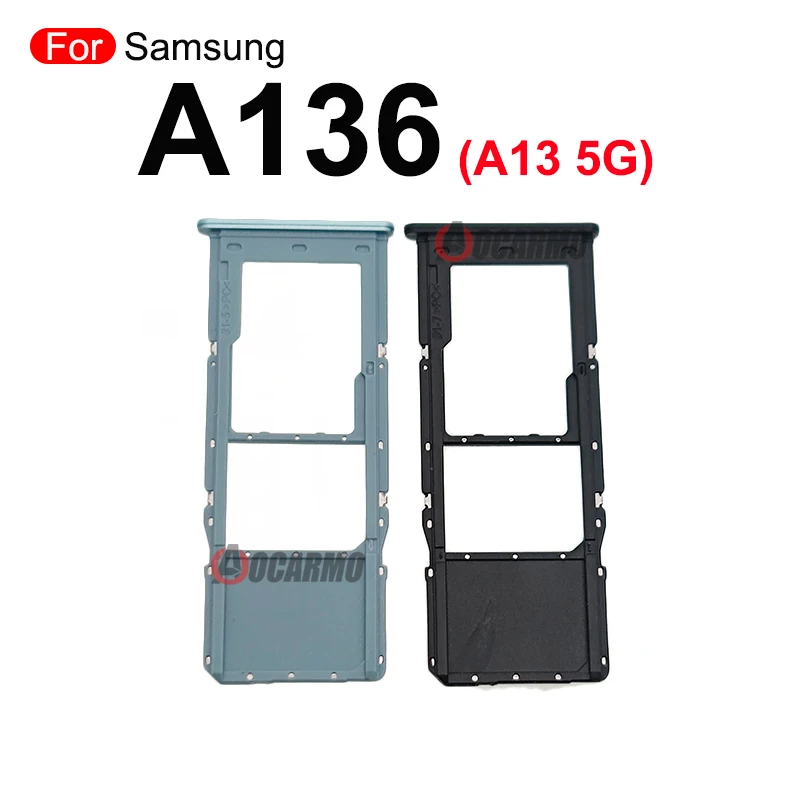 For Samsung Galaxy A13 4G 5G A136 A135F Single & Dual Sim Tray Card MicroSD Holder Nano Slot Replacement Part