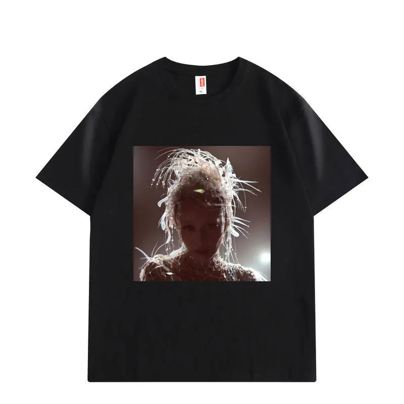 

Singer Miley Cyrus Something Beautiful 2025 New Album Graphic T Shirts Rock Pop Music T-shirt Men Women Vintage Fashion T-shirts