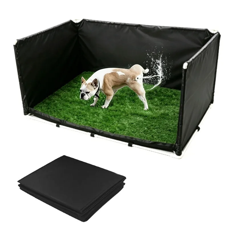 Pet toilet fence raised wall dog toilet dog indoor and outdoor dog designated toilet