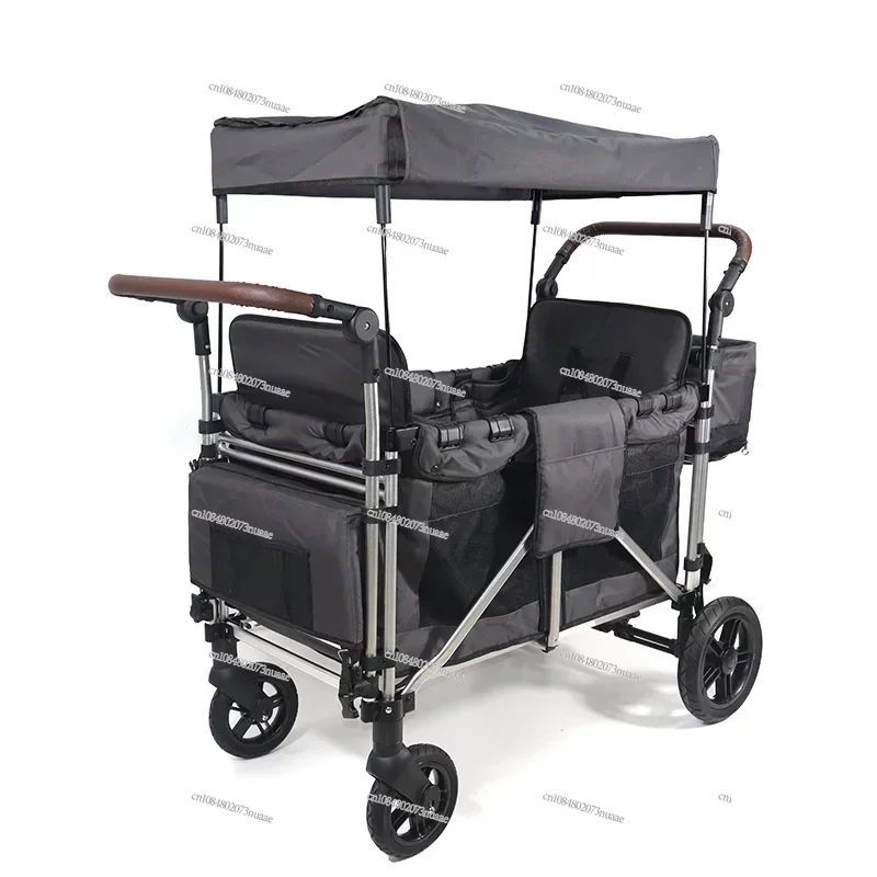 Multi-Function Double Stroller Wagon for 2 Passengers