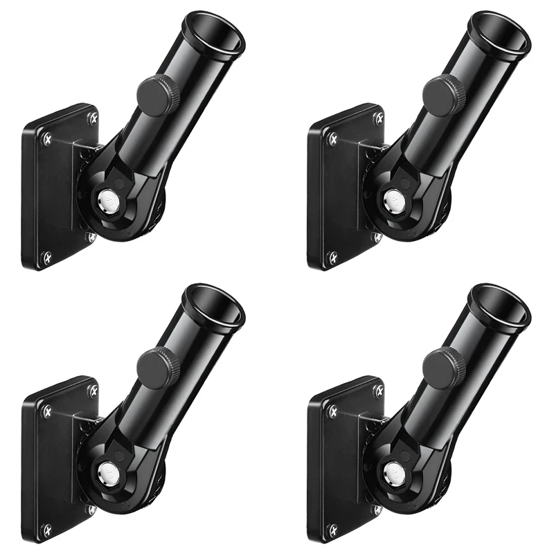 

4X Flag Pole Holder Mounting Bracket Adjustable Flagpole Rod Hitch Bracket Multi-Position Flag Pole Mounting Bracket