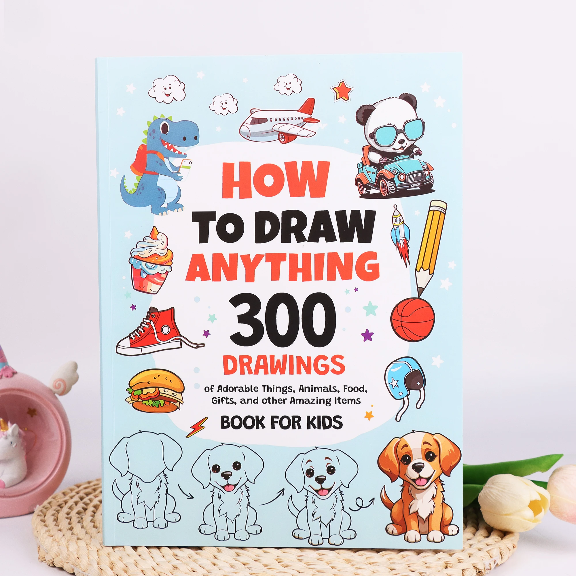 

Как нарисовать все: 300 рисунков очаровательных вещей, животных, еды, подарков и других удивительных предметов. | Книга для детей