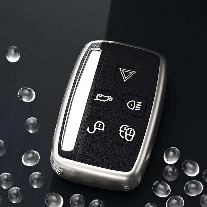 랜드 로버 A9 레인지 로버 스포츠 Evoque Freelander 2 Velar Jaguar XE XJ XJL XF V1 E-PACE 자동차 액세서리 용 자동차 키 케이스 커버