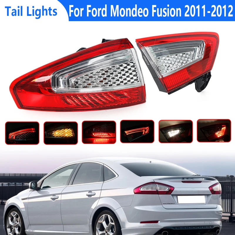 

LED Tail Light For Ford Mondeo Fusion 2011-2012 left/rightOuter taillights inner taillights