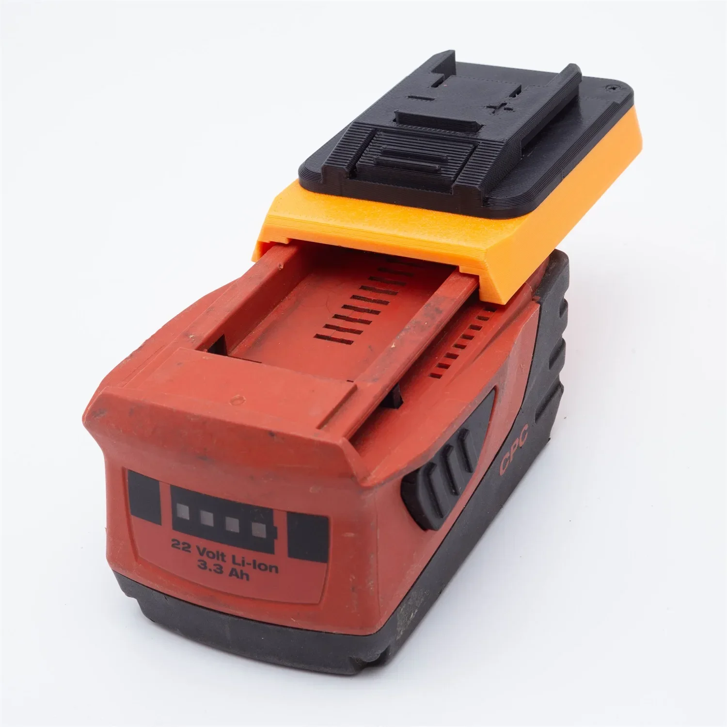 Battery Adapter Converter For Hilti 22V B22 CPC Lithium to for Ozito18V for Einhell PXC Li-ion Series Power Tools (NO Battery)