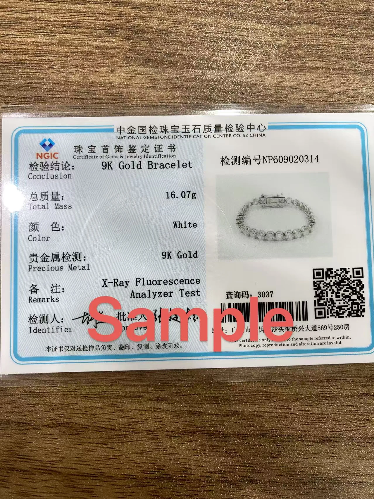 Trendy Style Solid 14k White Gold 1ct each DEF Color VS CVD HPHT Lab Grown Diamond Bracelet For Women