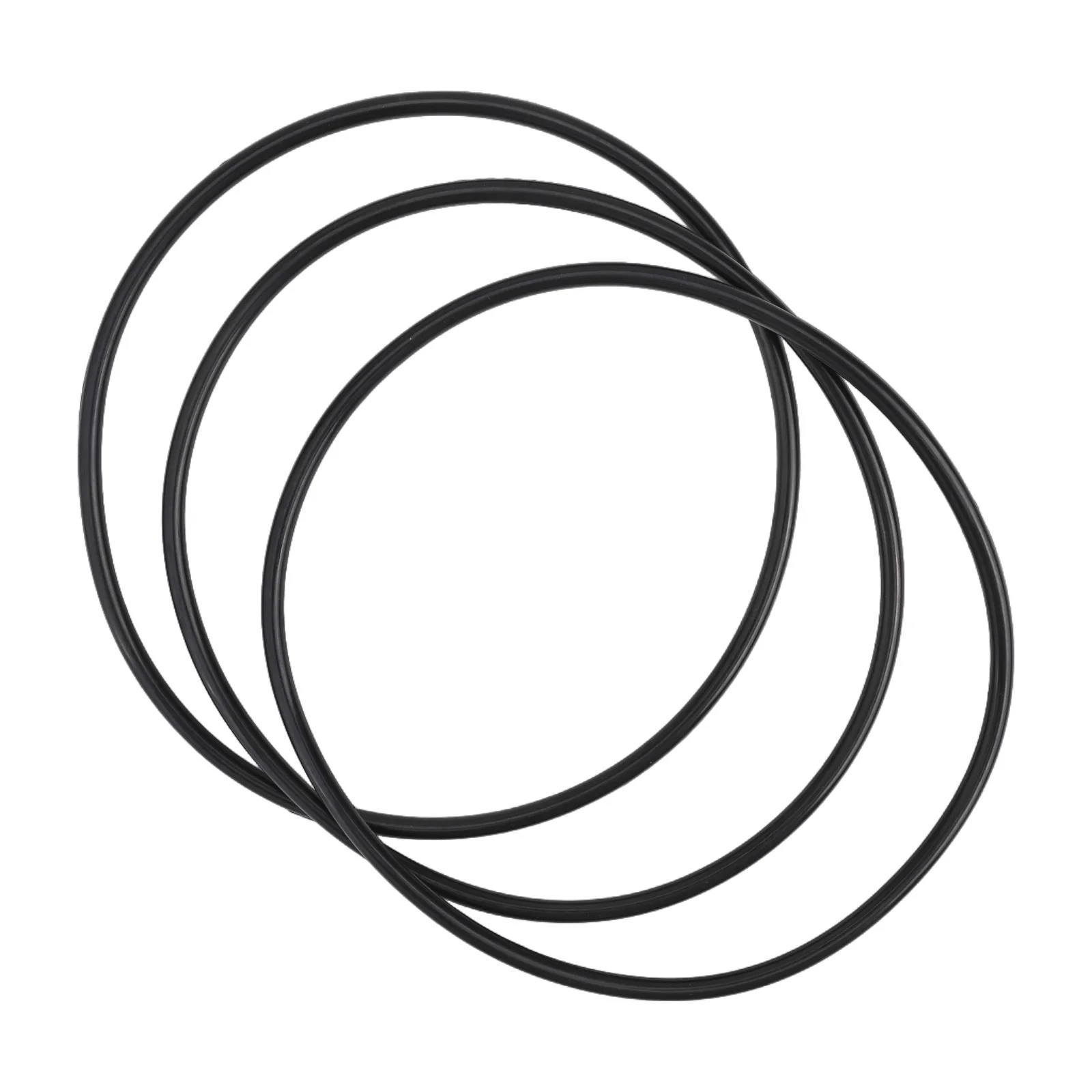 Practical Lid O-Ring Seal Gasket 3pcs Black For CHALLENGER For WhisperFlo Replacement Spa Pumps For IntelliFlo VF