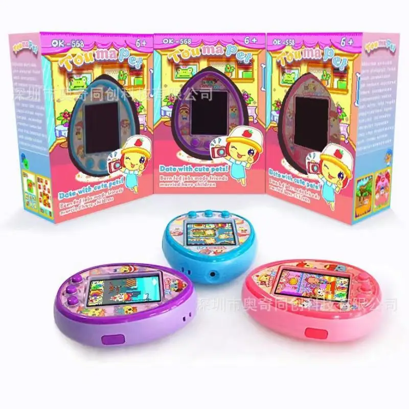 Tamagotchi Toumapet Photograph Virtual Pet Machine Wechat Interaction Make Friends Usb Charging Electronic Pets Game