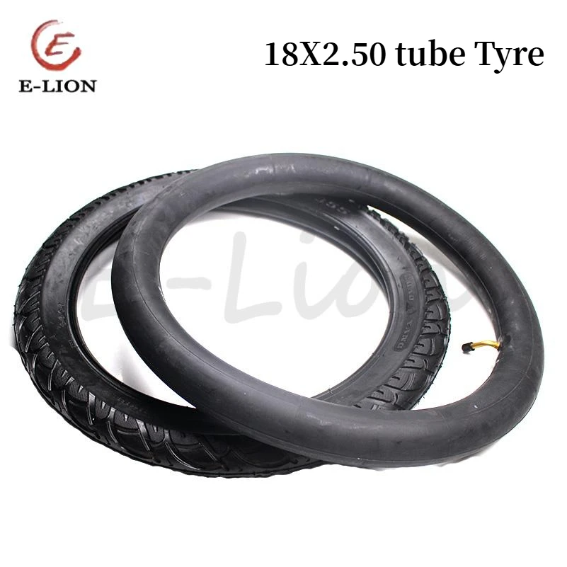 Newest 18x2.50(64-355) tire inner tube 18 inch electric bicycle tire fits Electric motorcycle battery tricycle 18*2.5 tube tyre