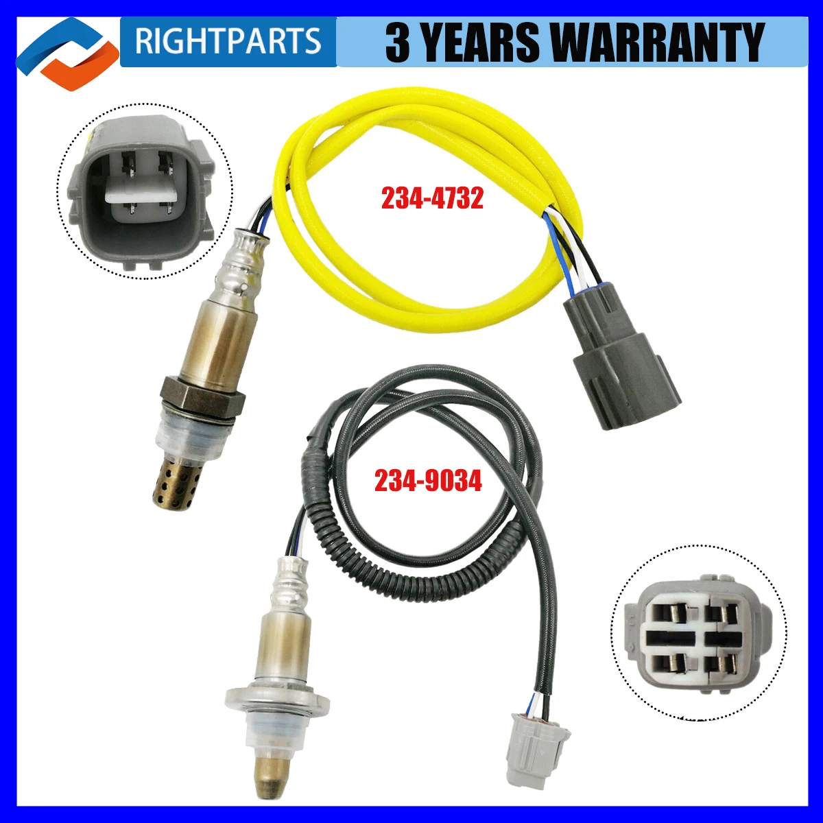 Up+Downstream Oxygen Sensor For Subaru Impreza 2.5L 2008 2009 2010 2011 2012 2013 2014 WRX STI 2.5L 2014 2015 234-9034 234-4732