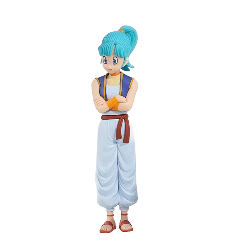 10-20cm Anime Dragon Ball Z Figur Goku Übungsfigur GK Figuren Krillin Chichi Bulma Anime Sammlermodell Spielzeug Geschenk