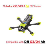 FlyFishRC Volador VX3 VX3.5 3inch 3.5inch  Freestyle Frame Kit compatible with DJI O3 O4 Air Unit for FPV