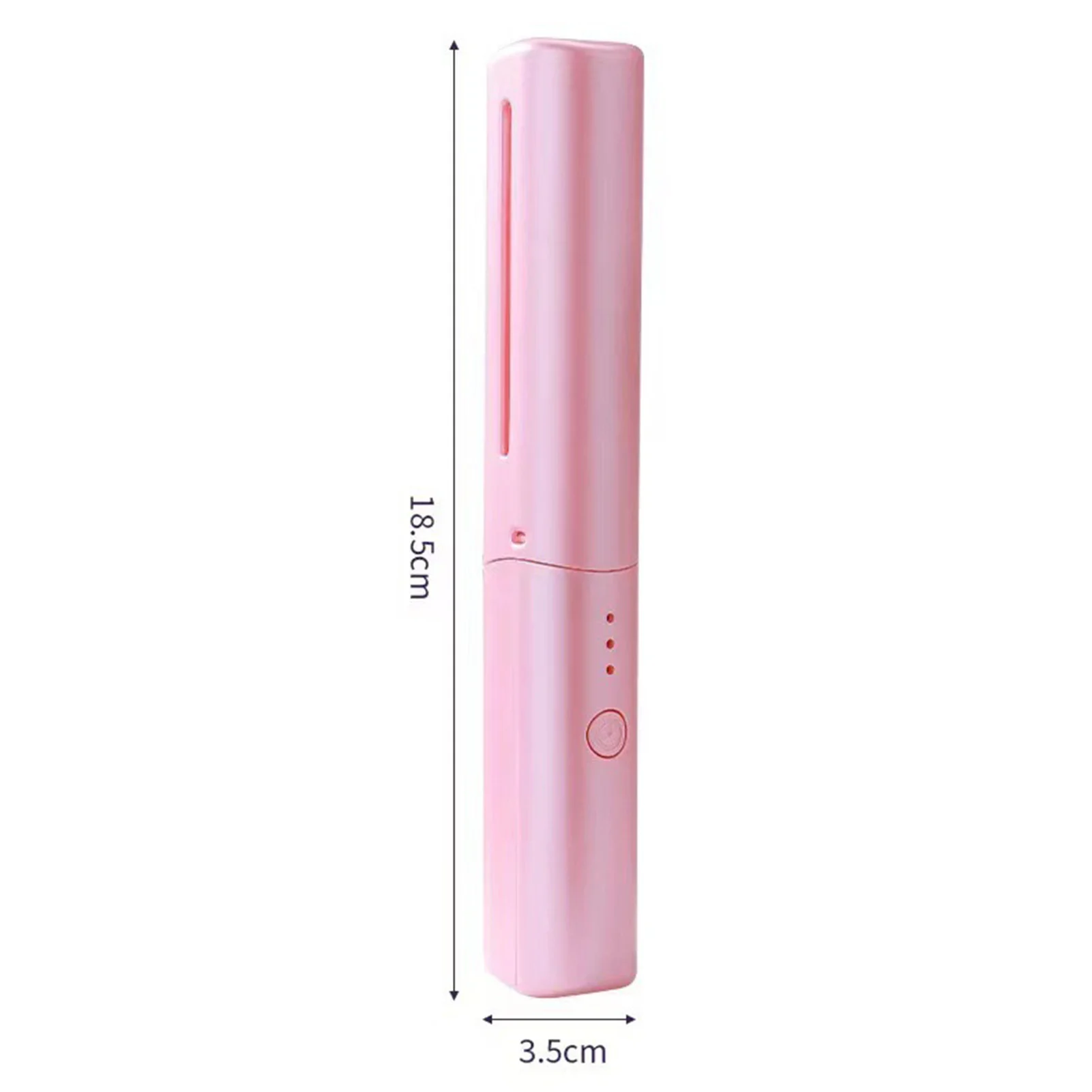 Portable Hair Straightener Comb Non-slip Ergonomic Handle Design Comb for Professional Hair Salon at Home