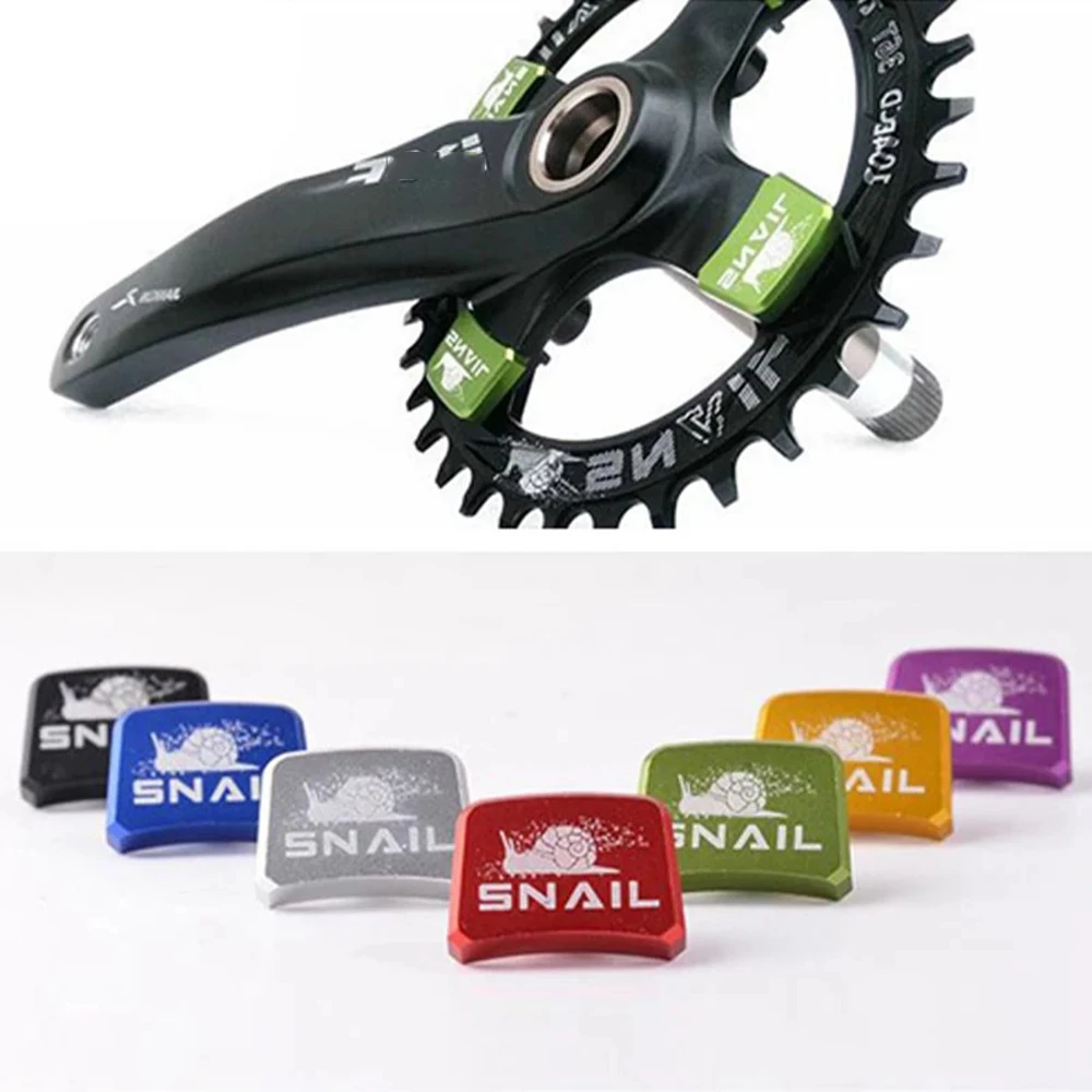 MTB Road Bike Bicycle Part Crankset Fixed Nut Chainring Bolt Crankset Bolts Chainwheel Screws Square Plate Nail