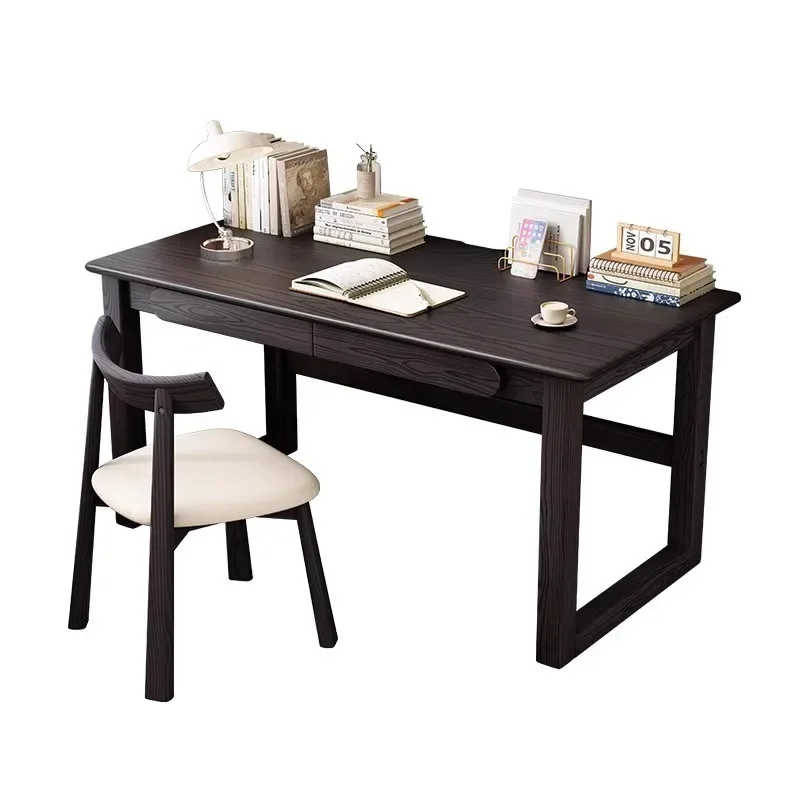 

Solid wood computer desk desktop home bedroom desk modern simple desk