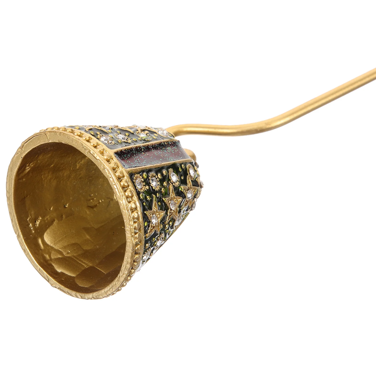 

Star Design Snuffer Rhinestone Metal Extinguisher Long Handle Portable Household Accessory Gift for Lovers