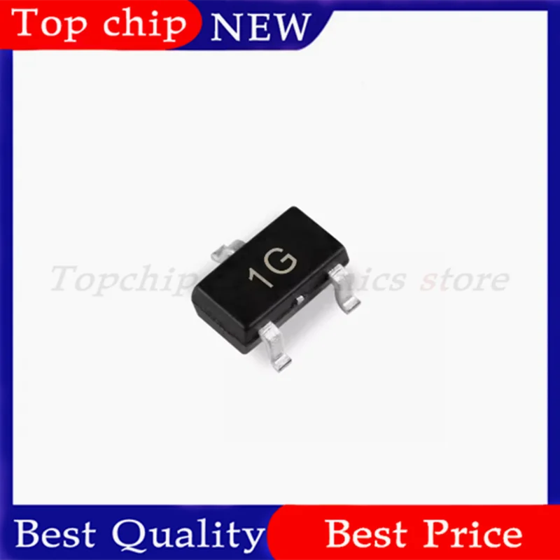 100pcs BC847C SOT-23 BC847 847C SOT SMD SOT-23 1G