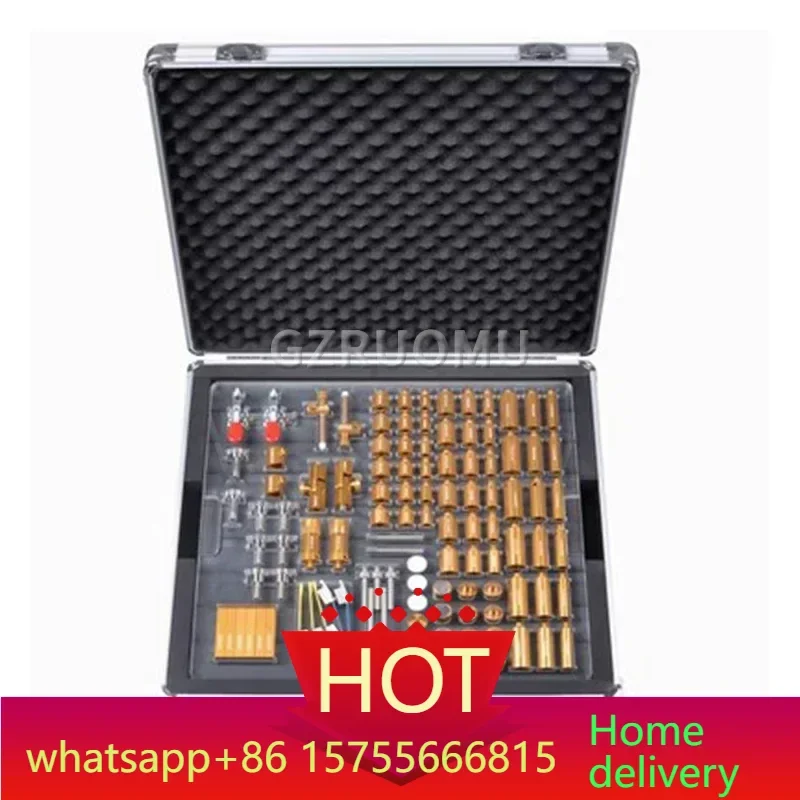 

CMM Three Coordinate Measuring Instrument Fixture108pcs Universal Adjustable Clamp Combination Accessories Measurement Aid Kit