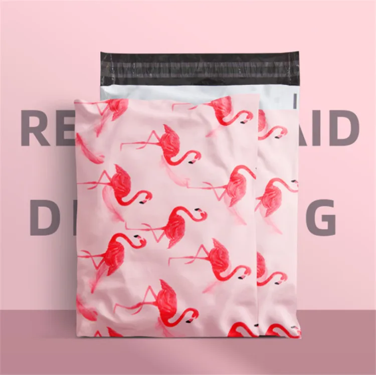 100PCS 10*13in Poly Mailer Adhesive Envelope Shipping Bag DIY Thick T-shirt Dresses Book Christmas Toys Gifts Packaging Pouches