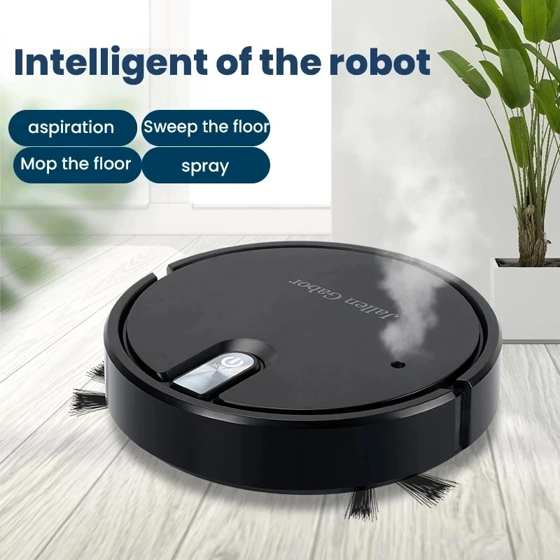 5 in 1 Wireless Smart Robot Vacuum Cleaner Multifunctional Super Quiet Vacuuming Mopping Humidifying For Home Use Home Appliance