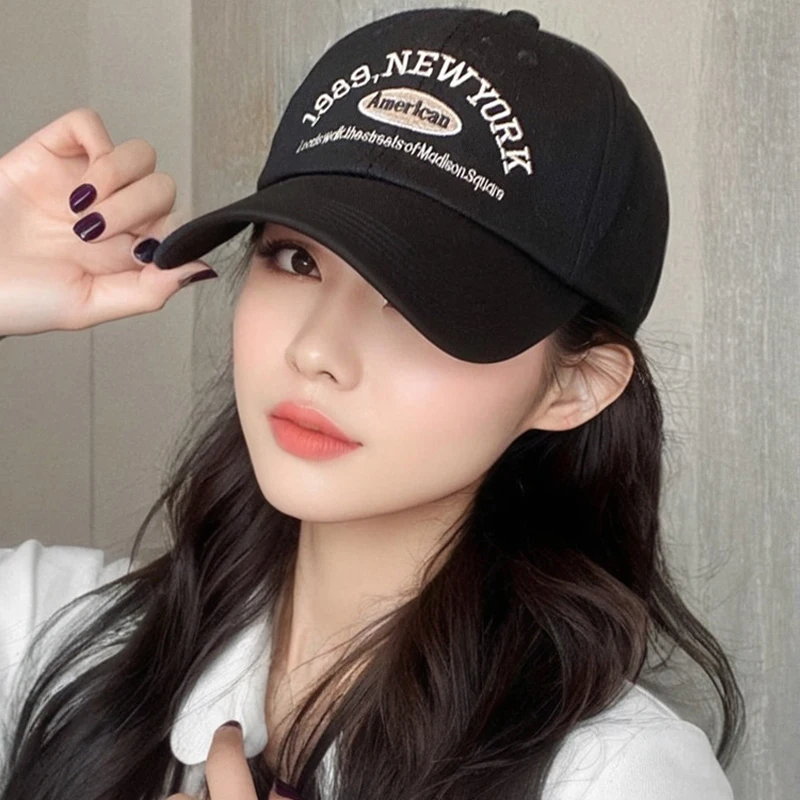 أزياء التطريز خطابات قبعة بيسبول للنساء الرجال بلون قابل للتعديل ظلة القبعات للجنسين الرياضة في الهواء الطلق أقنعة قبعات #3