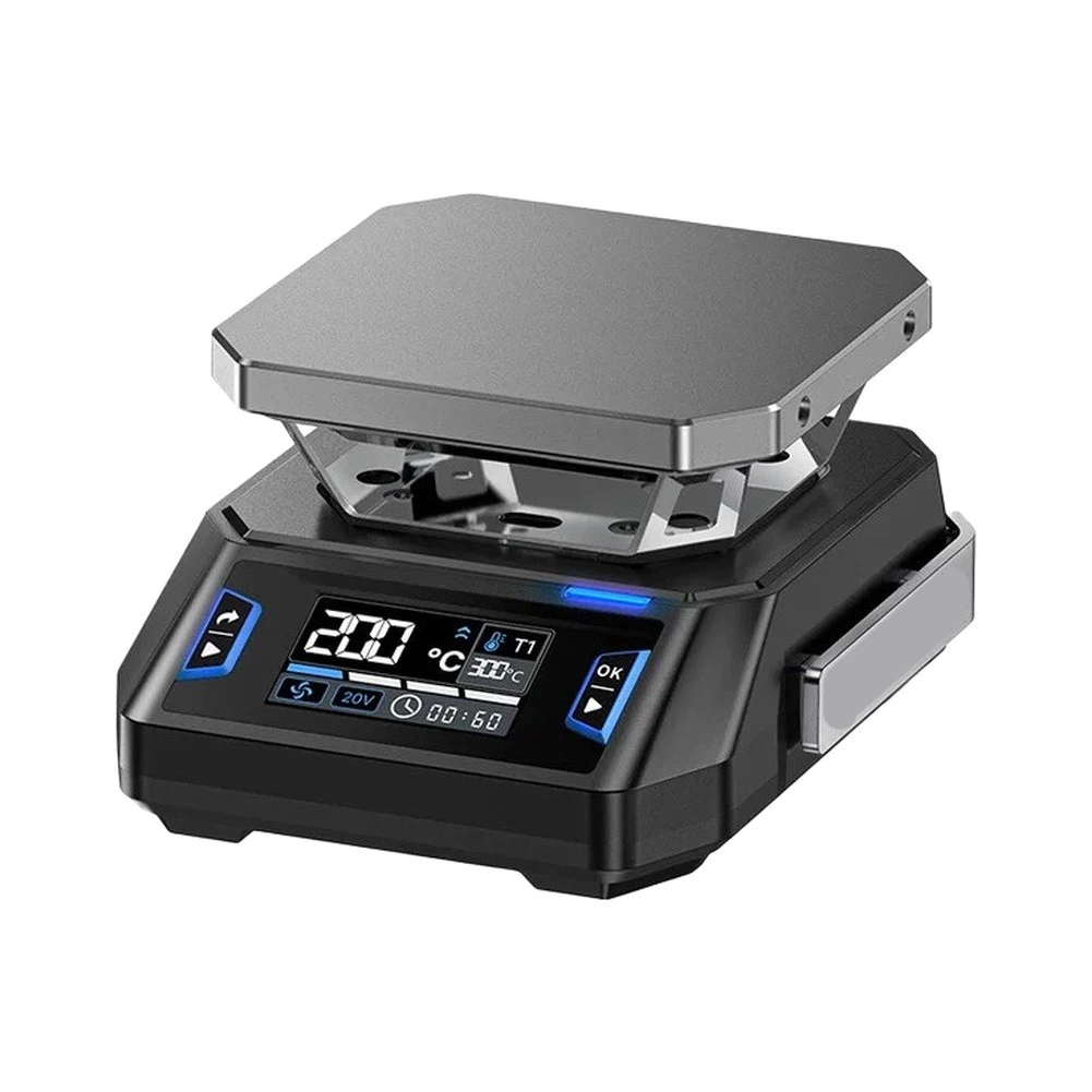 HT-P1B 150W Heating Plate for PD3.1/3.0 Fast Charging Compatible Constant Temperature Preheater with Reflow Mode