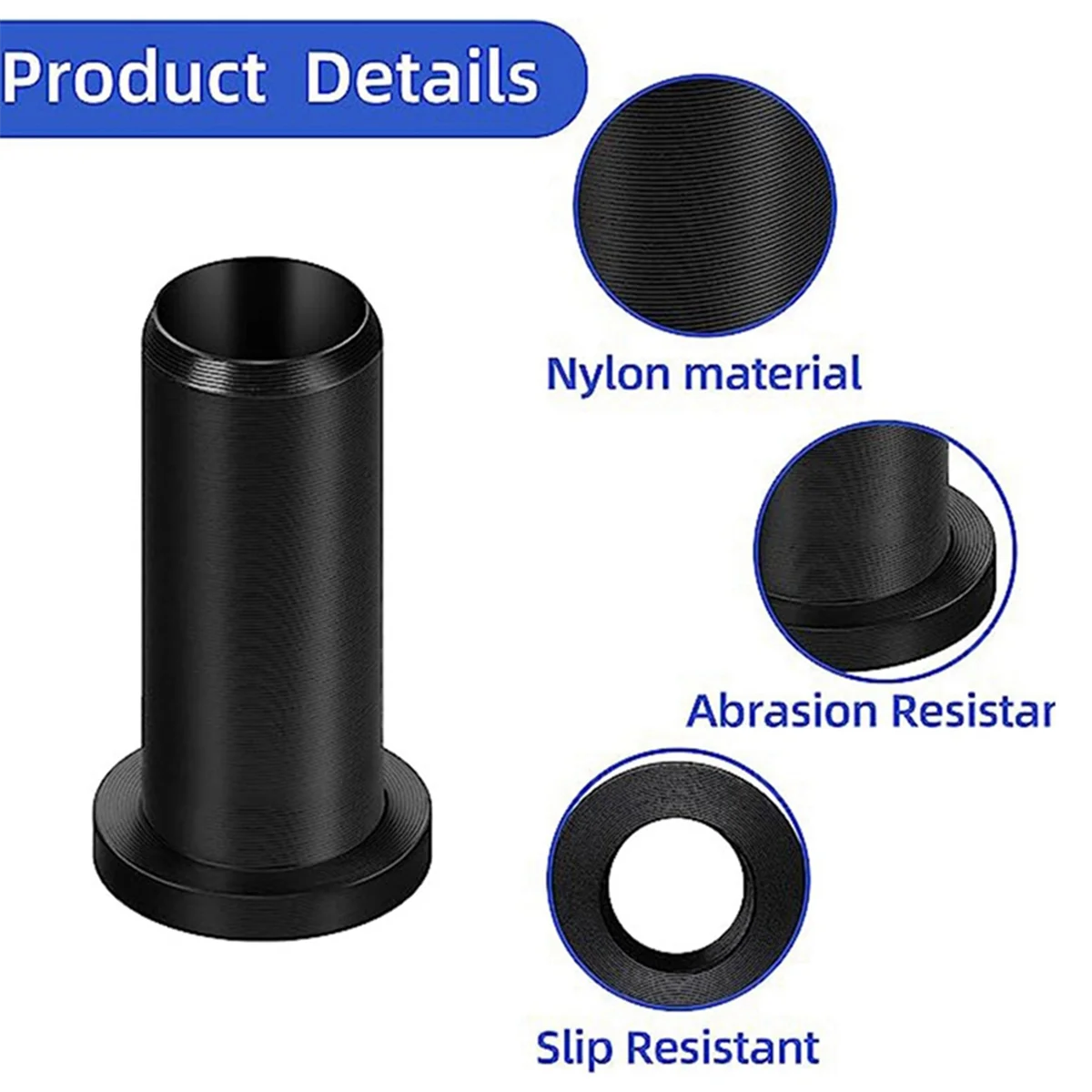 A002 4Pcs Kayak Bushing Oar Lock Socket Insert for Oar Protector Hardware Socket Ship Tool Bracket Accessories