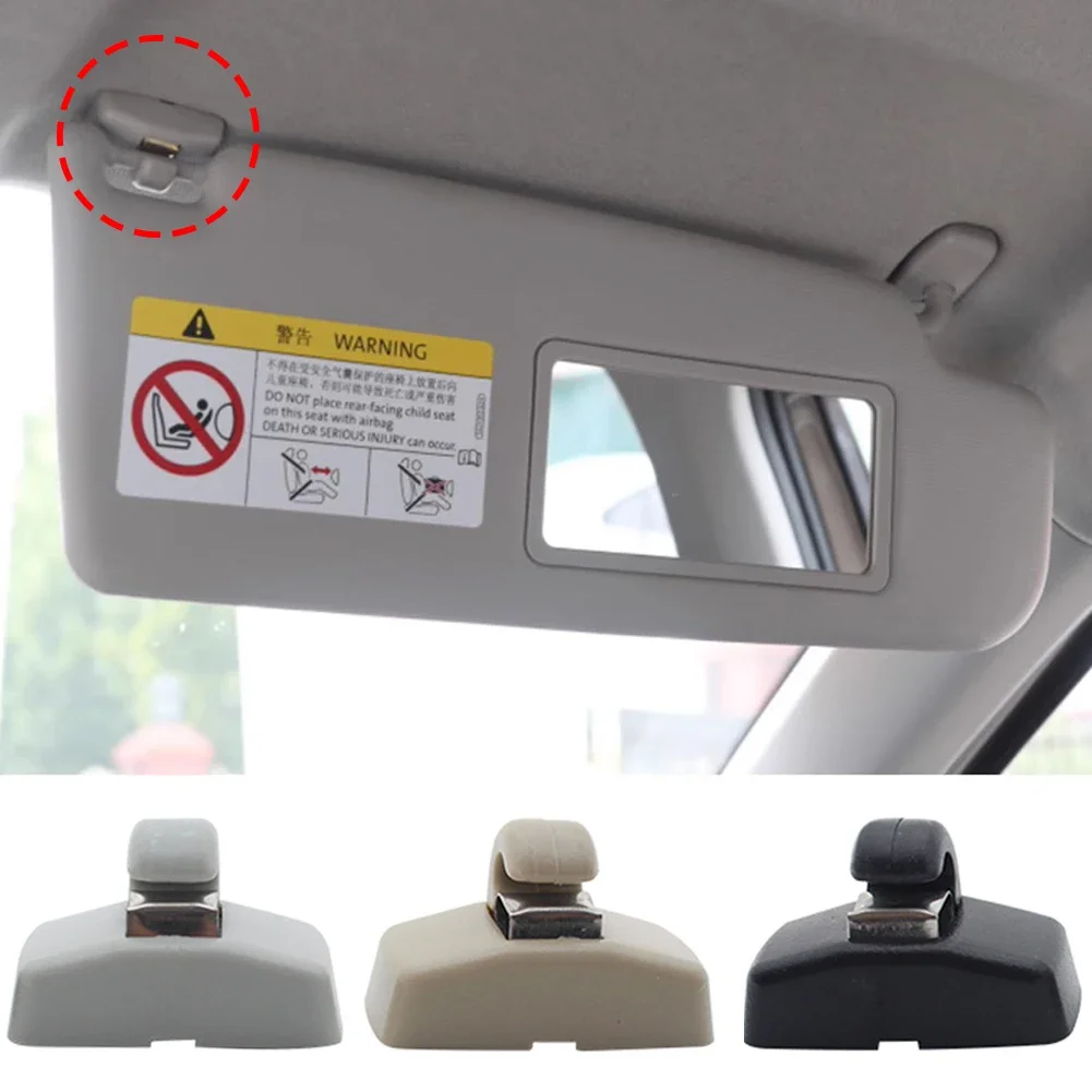 ل VW بورا IV جولف GTI جيتا A4 باسات B6 بولو 9N بيتل كادي سكودا اوكتافيا A5 سيارة الشمس قناع هوك تحديد كليب قوس شماعات #2